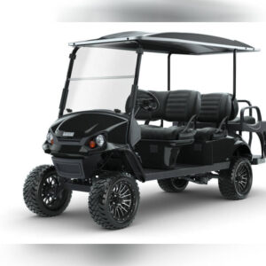 New 2022 E-Z-Go Golf Carts All Express L6 72V Electric Black