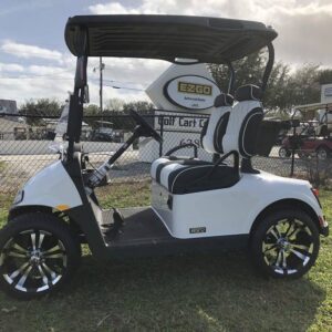 New 2021 E-Z-Go Golf Cart Freedom® RXV® 48V Electric Bright White