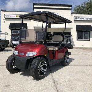 New 2022 E-Z-Go Golf Cart Freedom® RXV® 48V Electric Inferno Red